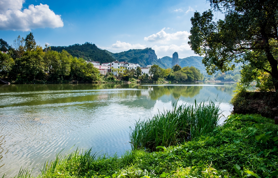 云雾缭绕缙云仙境,缙云仙都仙境美景