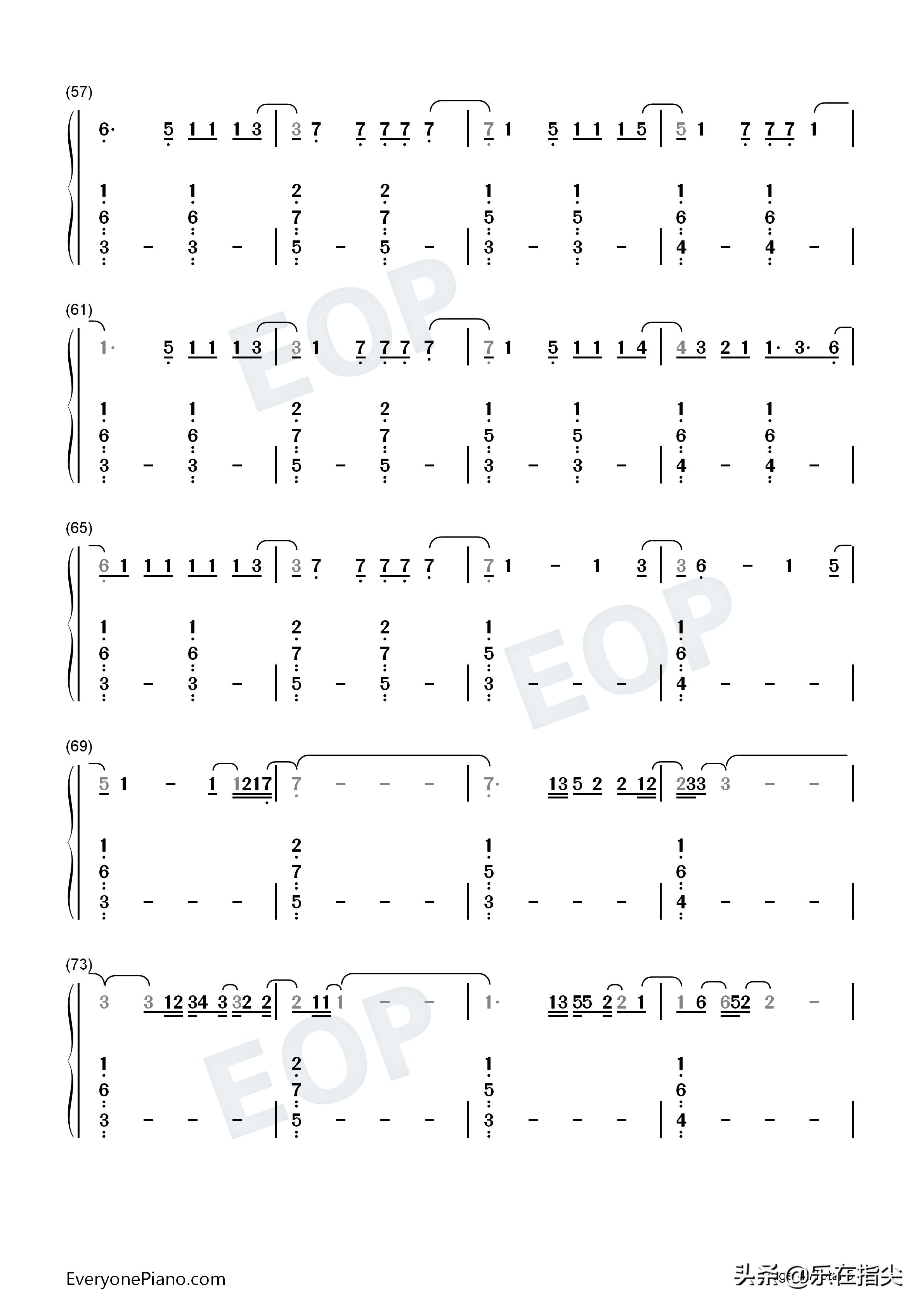 firstman钢琴谱,camilacabello钢琴谱