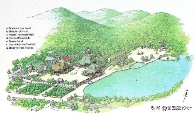 日本最有名枯山水庭院,日本枯山水效果图