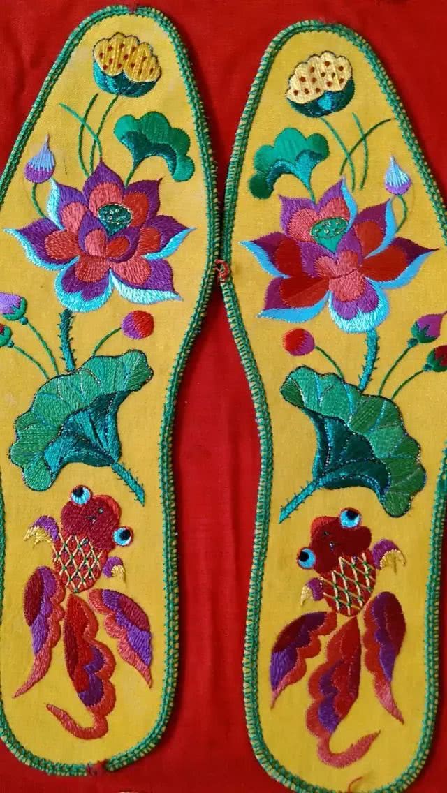 鞋垫图案360种大图超简单,最简单的十字绣鞋垫子图案