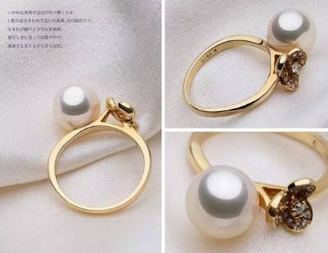 美丽优雅的日本珍珠,日本复古珍珠