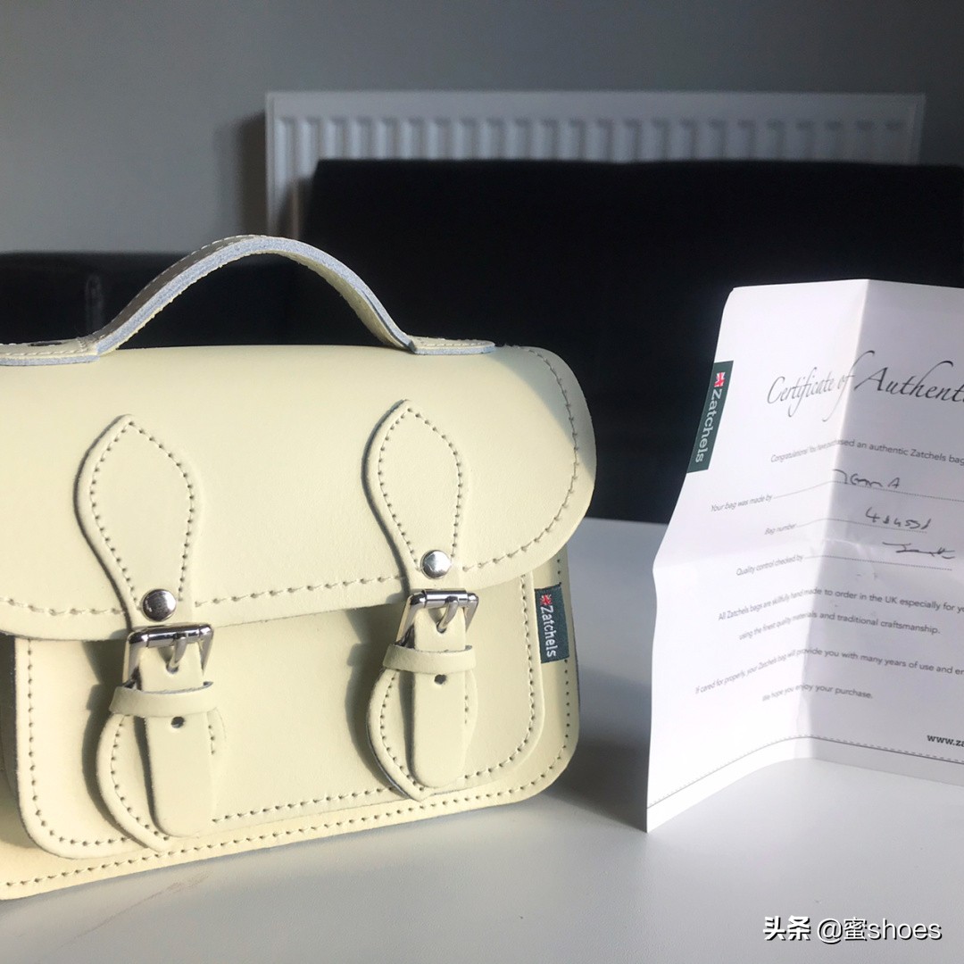 Zatchelsmini剑桥包，冰淇淋色的小甜美，时尚Girl最爱它