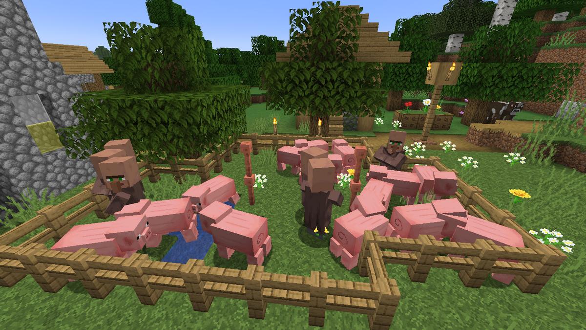 我的世界村民防御村庄,我的世界护卫怎么做