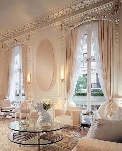 别墅窗帘最新款,100款窗帘效果图