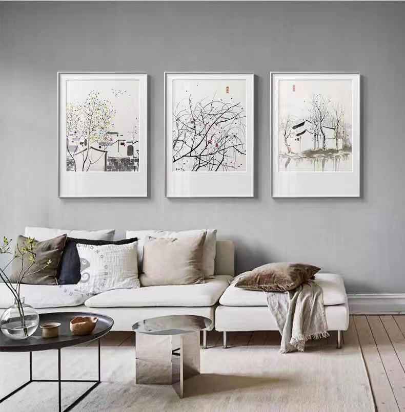 室内软装的装饰画该如何选,软装搭配什么装饰好看