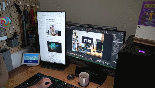 便携显示屏搭建双屏,双倍快乐双屏