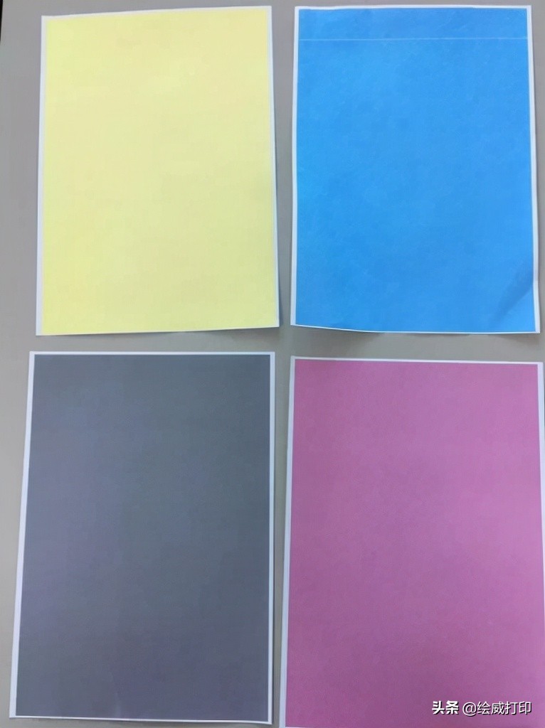 喷墨打印机出现彩色条纹怎么回事,喷墨打印机打印出来彩色有色差