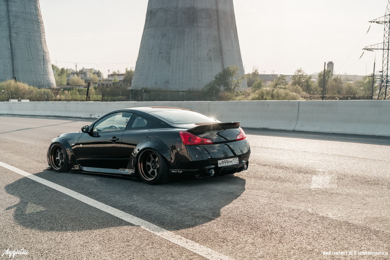 英菲尼迪g37外观改装2010款,英菲尼迪g37改装lb包围效果