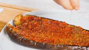 烧烤的蒜蓉烤茄子,木屋烧烤烤茄子做法