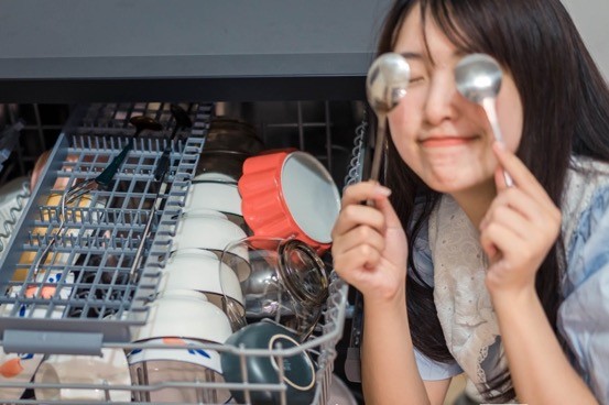 分区洗10套洗碗机,海尔晶彩迭代和晶彩系列