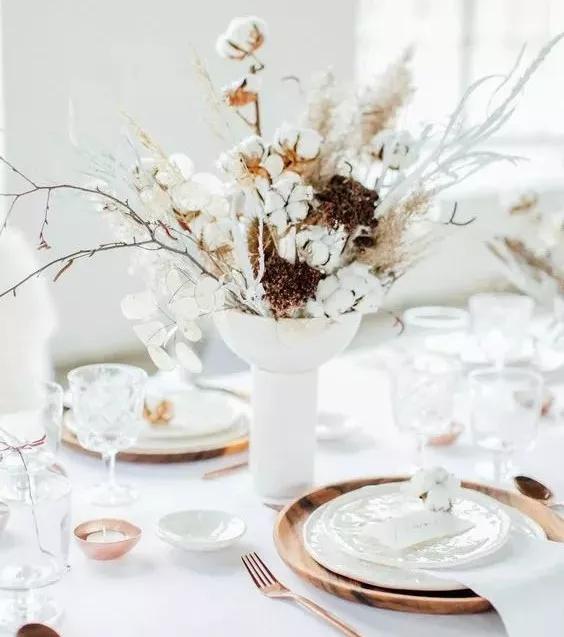适合干花的装饰,简单的干花装饰