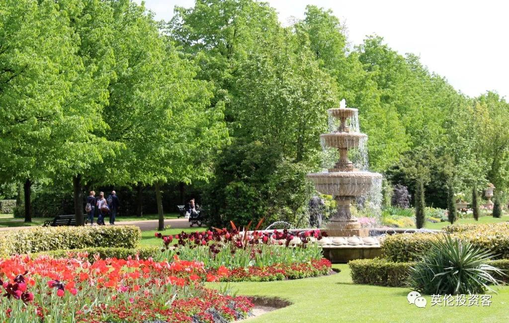 英国伦敦肯辛顿公园,伦敦富人区小众公园