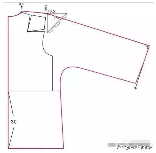 服装袖型设计的原理与技巧,男装两片袖的制图方法有几种