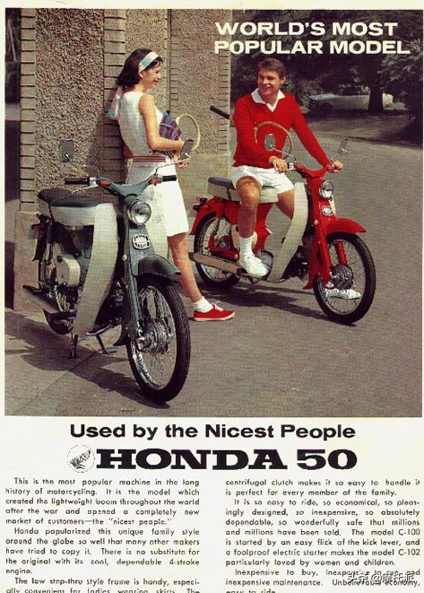 你知道“情人”最多的摩托车吗？对，就是那个卖出1亿辆的家伙