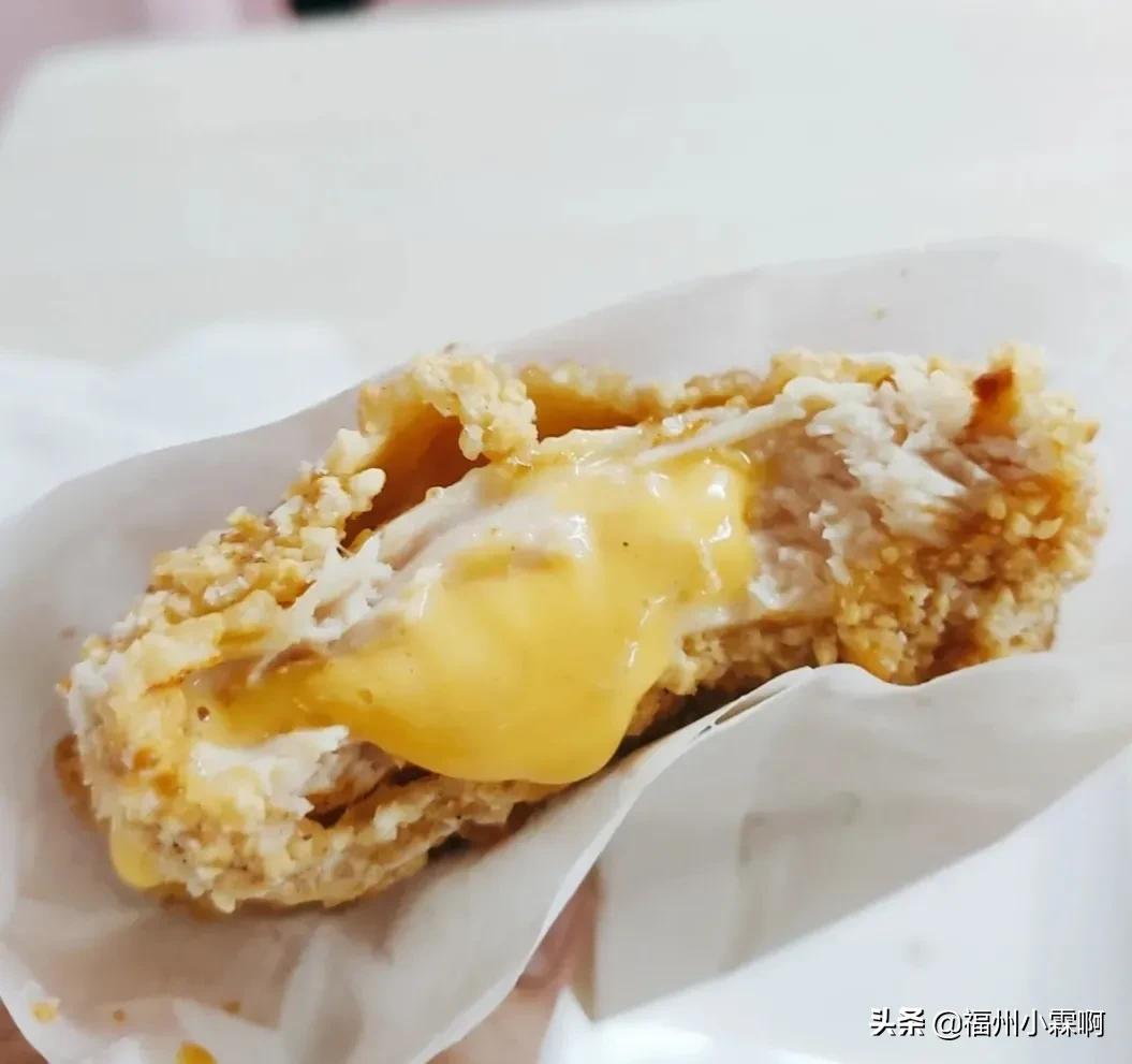 正宗的台湾爆浆鸡排,福州路爆浆鸡排