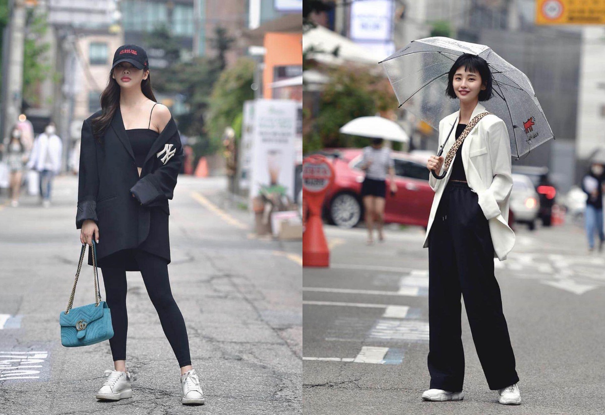 韩国小姐姐穿夏天马丁靴,韩国小姐姐中筒靴子搭配