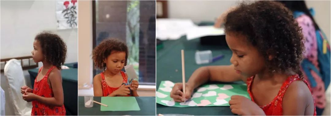 番薯汉桥夏令营进行时|书法剪纸绘画设计篮球和吃西瓜比赛