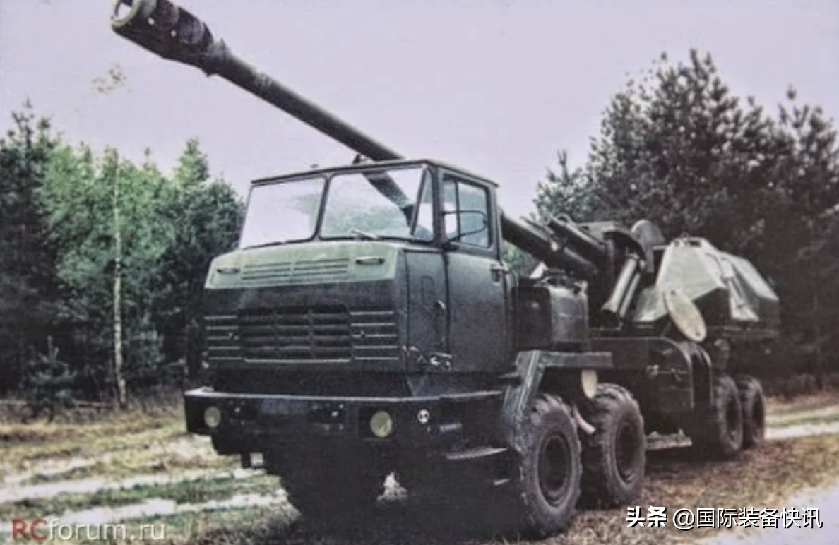 俄罗斯最新型榴弹炮,联盟sv型火炮参加俄乌战争了吗