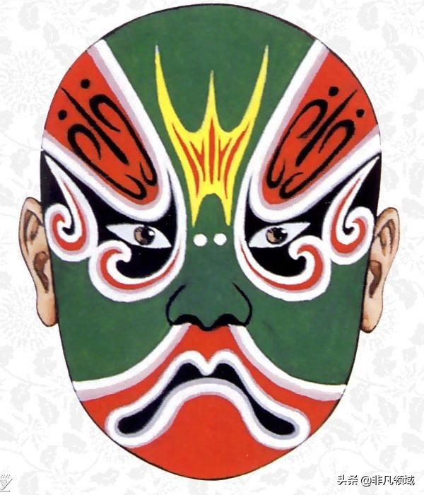 京剧脸谱图357幅,京剧脸谱赏析高清大图
