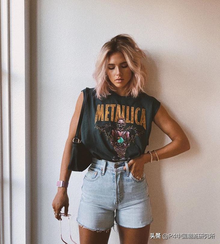 牛仔短裤怎么穿才好看,牛仔短裤就要穿这样的舒适又显瘦