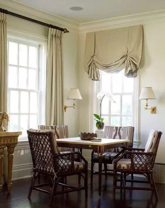 别墅窗帘的款式图片,别墅窗帘100个新款