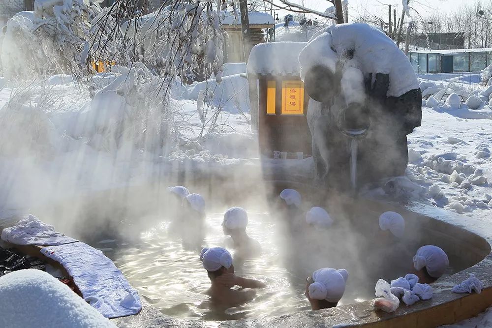大庆雪地温泉,大庆冬日游玩