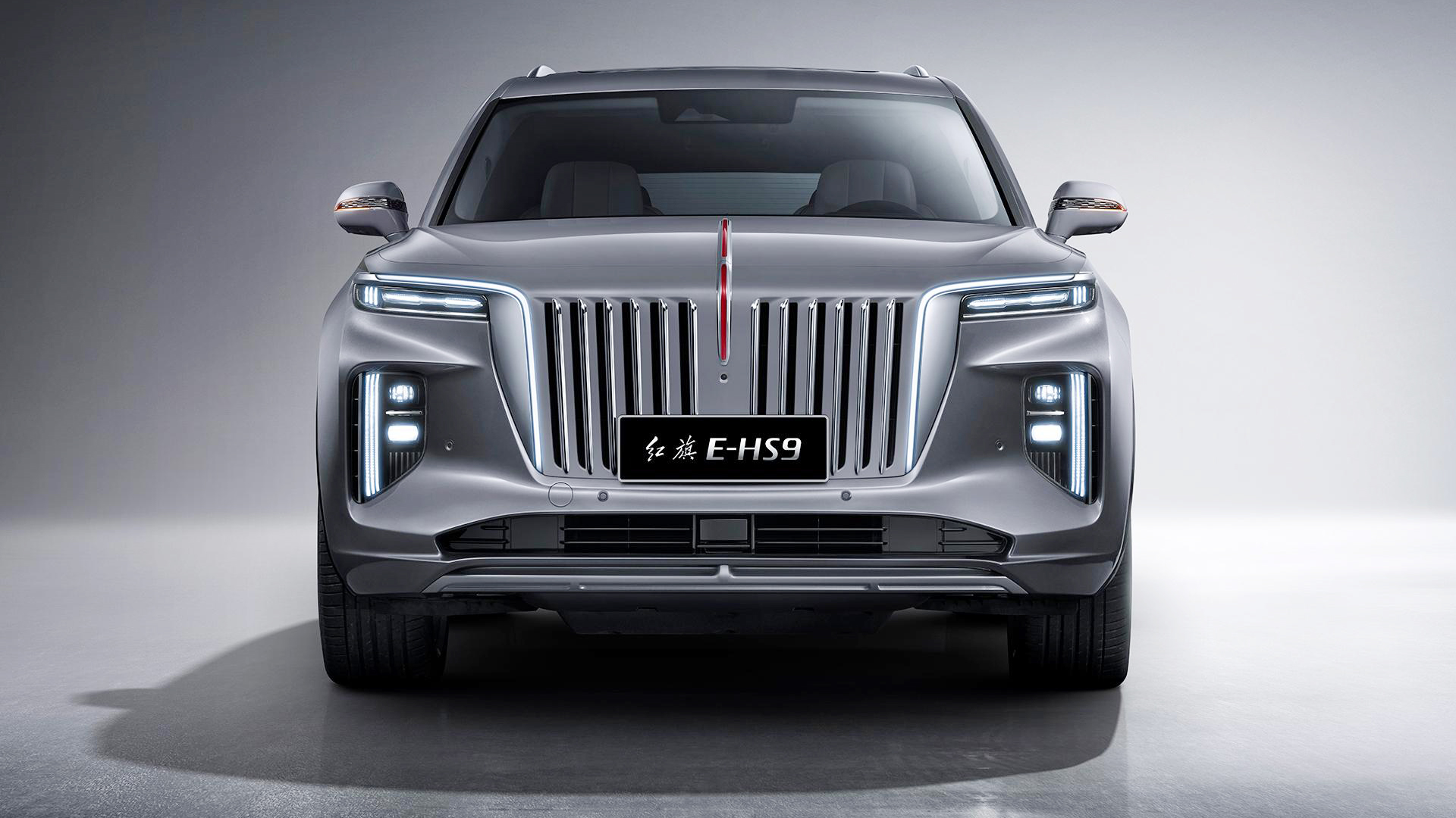 红旗e-hs9vs库里南,全新红旗E-HS9实车