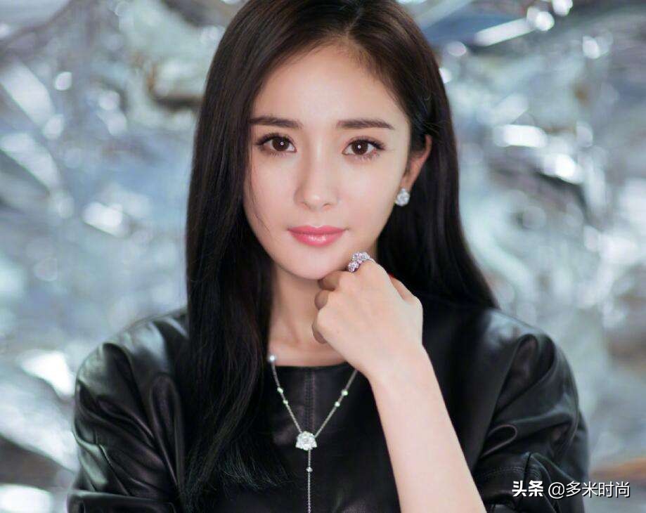 唐嫣和杨幂的发际线,杨幂额头高怎么弄刘海