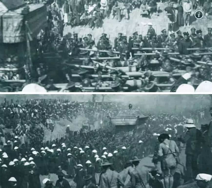 慈禧棺椁老照片,慈禧墓里陪葬品的图