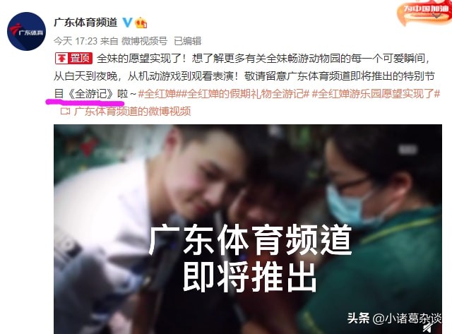 独此一家！全红婵全程被跟拍，广东台国庆节连播3天，真有牌面啊