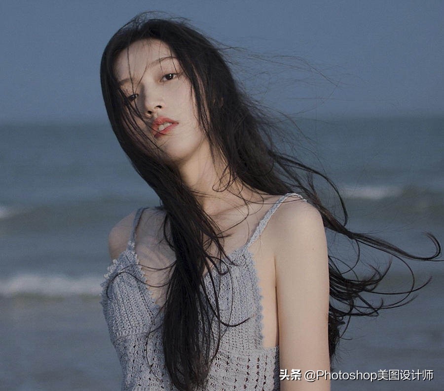 ps如何修图让痘坑皮肤更有质感,日出日落照片ps修图方法