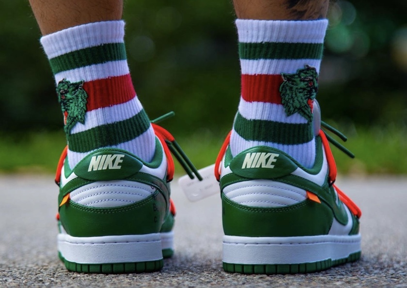 nikesbdunklow上脚效果,owxnikedunklow新配色实物曝光