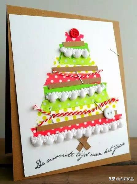 手工圣诞贺卡的做法非常简单,简单手工圣诞贺卡怎么做