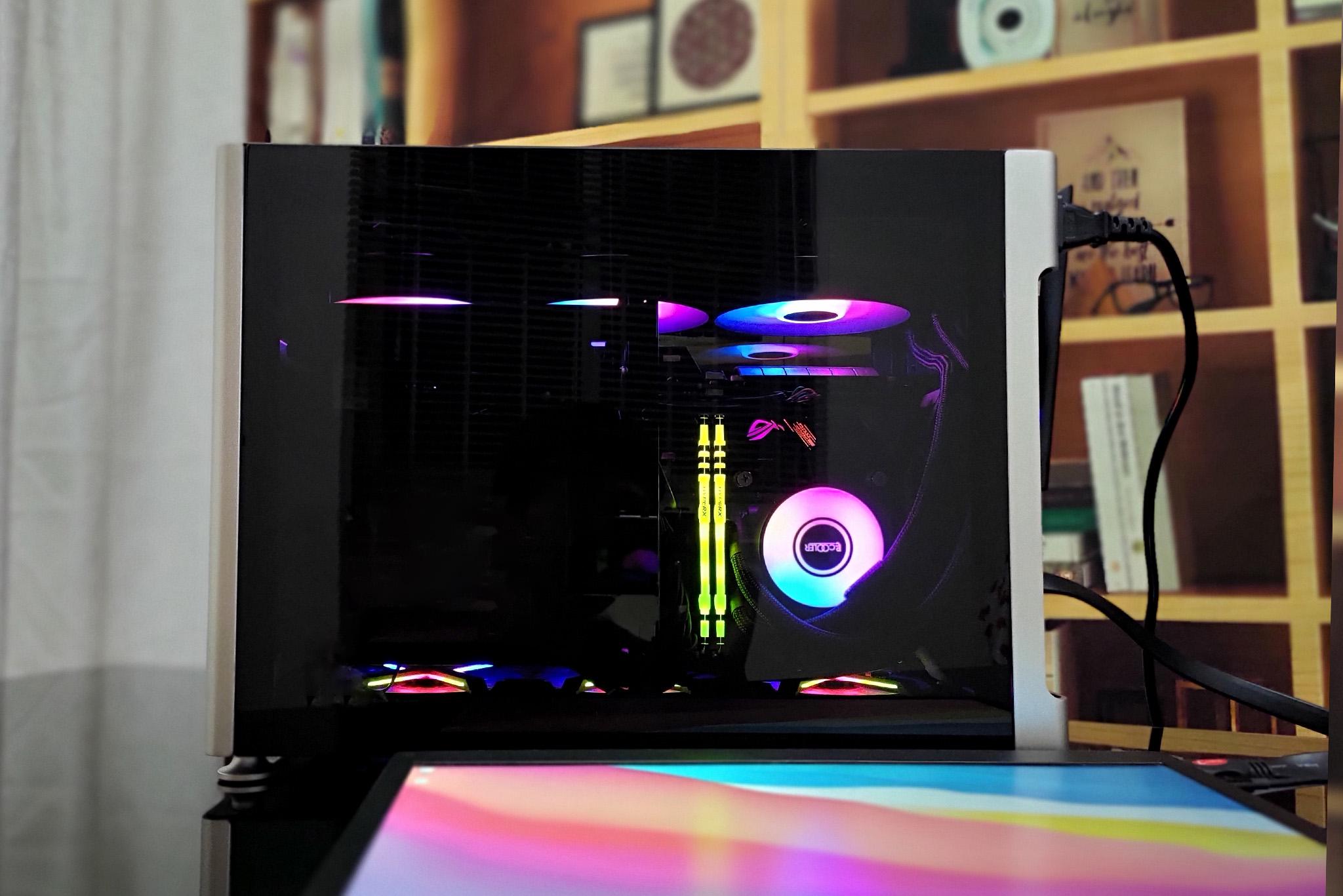 360水冷itx装机,itx乔思伯i100pro装机视频