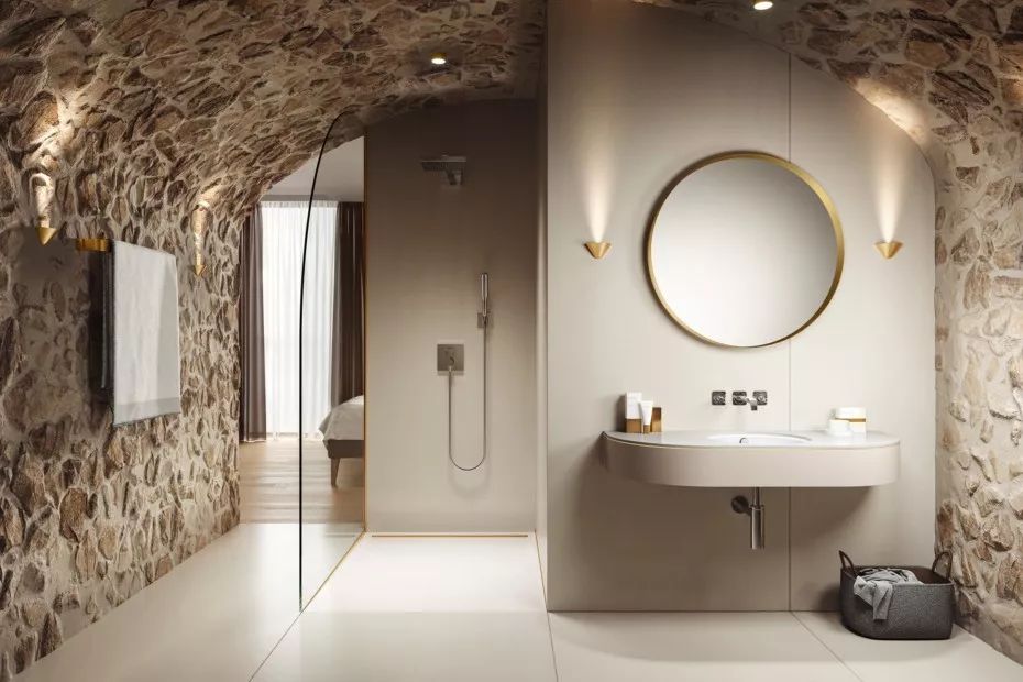 卫浴室内极简设计图,卫浴设计装修风格小户型