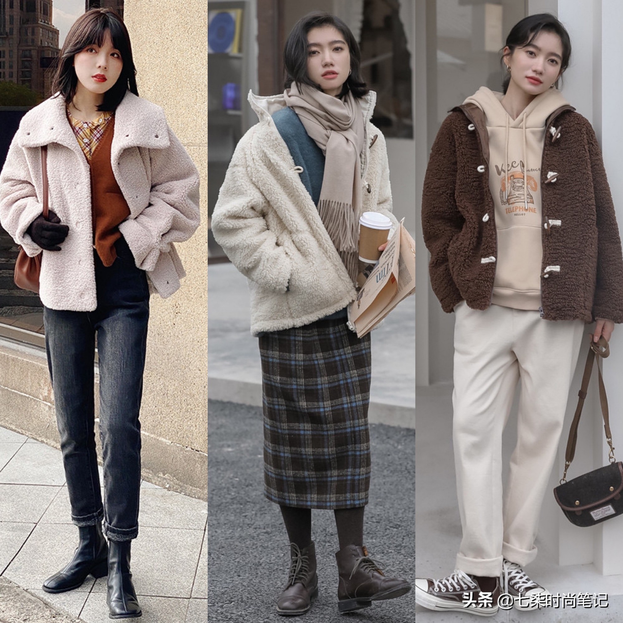冬日穿搭想要时尚和保暖两不误,冬日穿搭气质高档