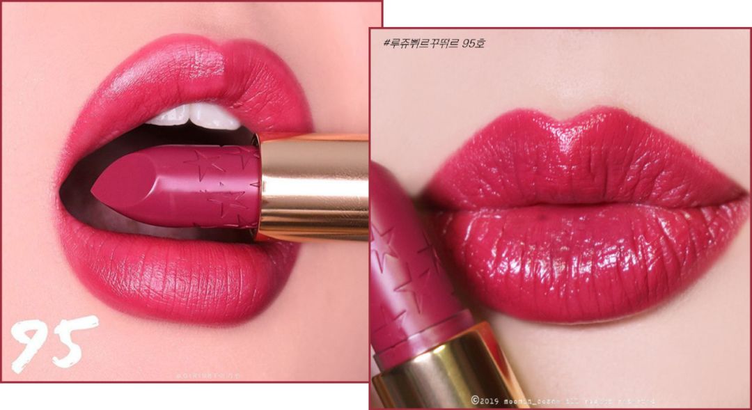 今年秋冬大牌的口红复古红,gucci蓝管最热色口红推荐