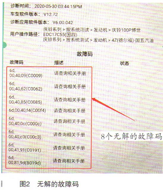 五十铃铃拓发动机故障灯亮,发动机故障灯亮了60码后加速无力
