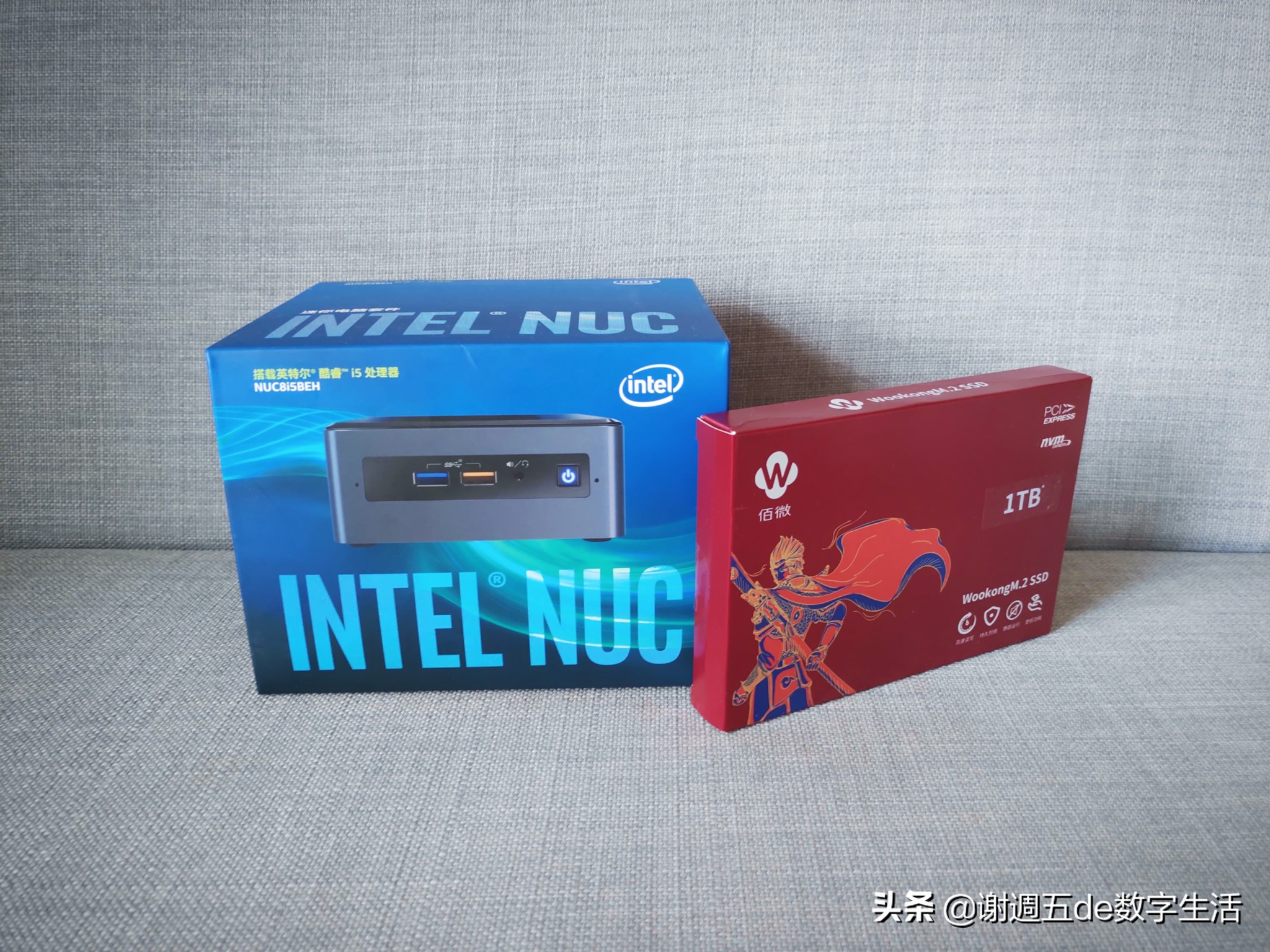 外星人老矣，NUC8接棒，佰微M.2固态让小钢炮飞起来