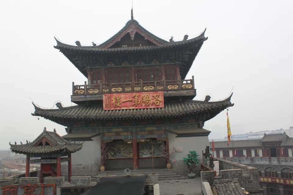 洛阳古城丽景门现状,洛阳丽景门历史记录