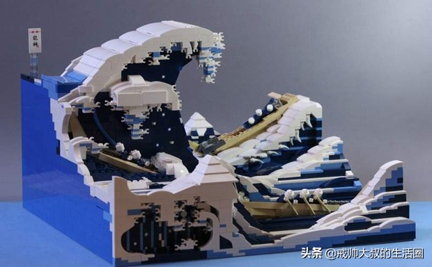 葛饰北斋神奈川冲浪儿童介绍,葛饰北斋神奈川冲浪图有多少幅