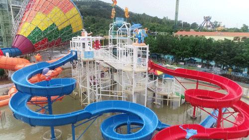 水上乐园超级大喇叭体验,挑战十大世界上最大的水上乐园