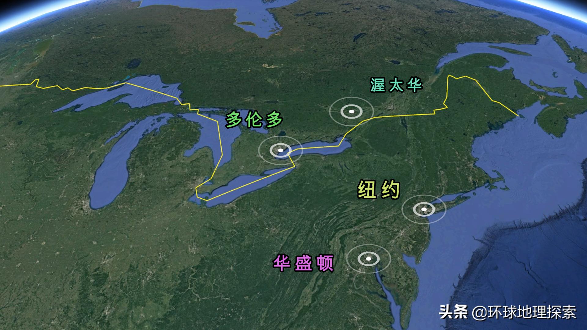 印度和加拿大英联邦国家,加拿大国家分布图