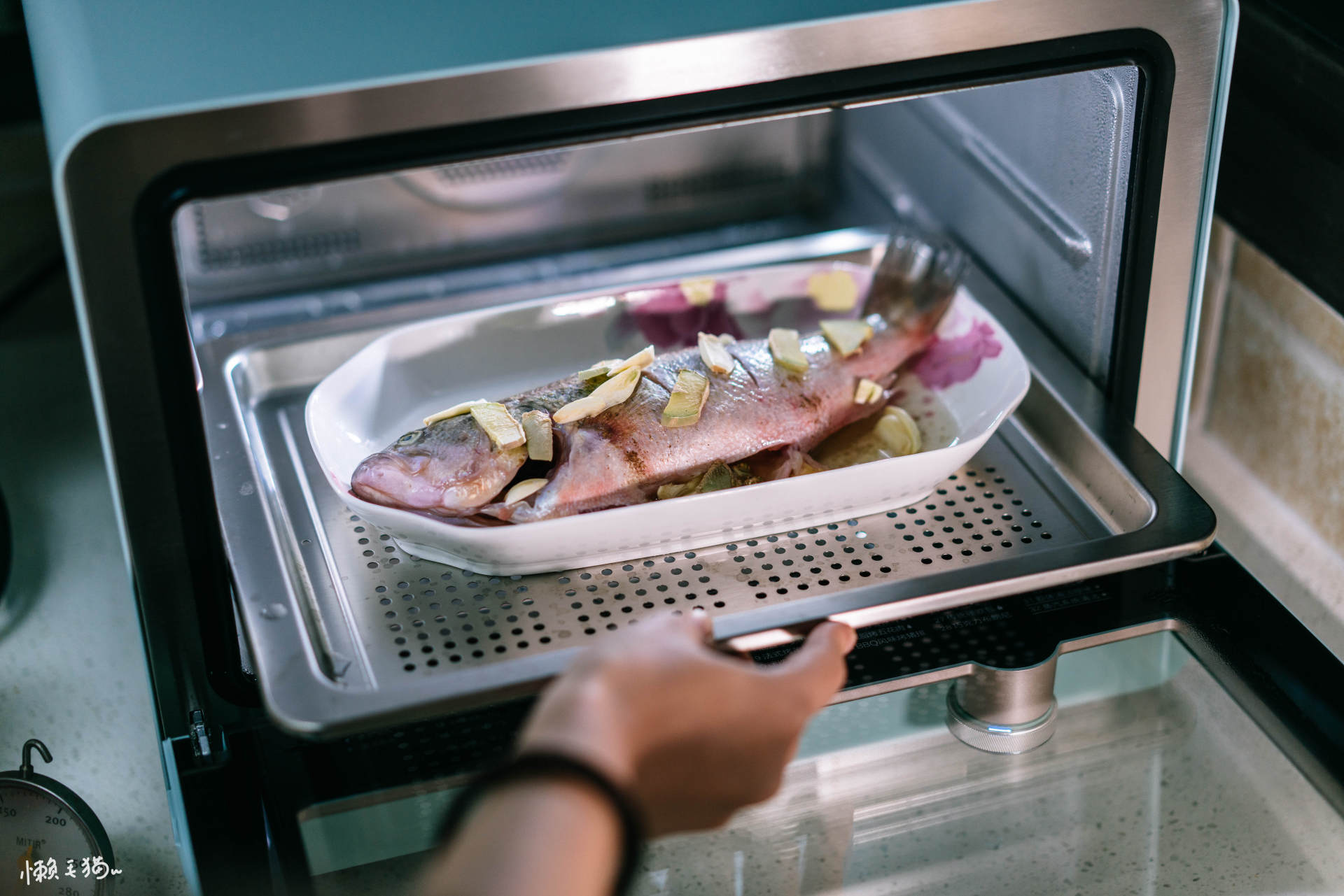 “蒸”香预警！厨房更新要有它，美的S5mini鸿蒙燃卡料理炉