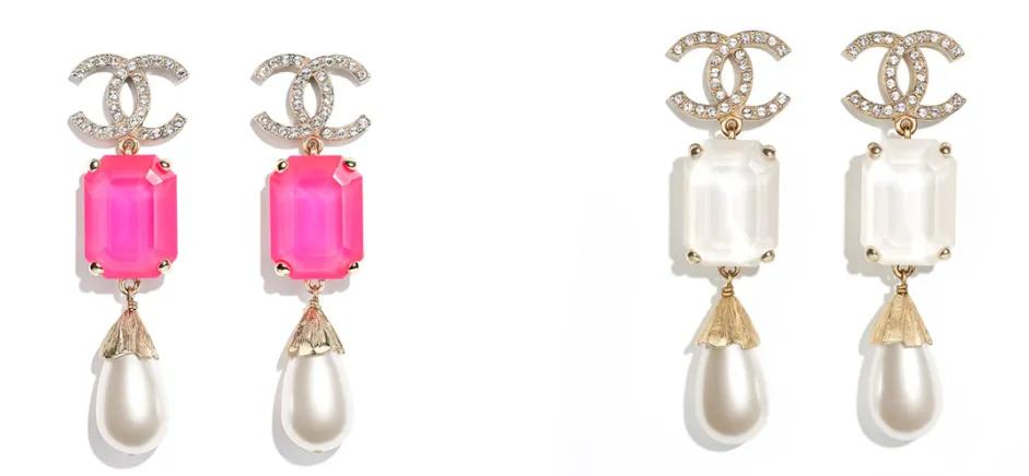 香奈儿珠宝首饰双clogo,香奈儿logo的首饰