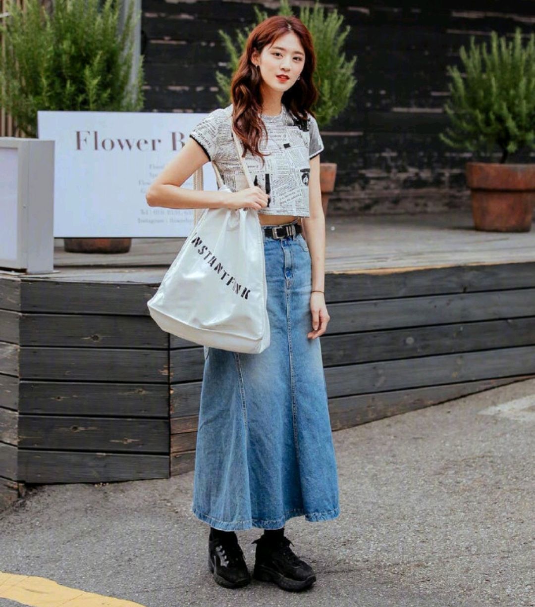 韩国街拍女人漂亮的穿搭 (韩国街拍适合矮个子微胖的穿搭)