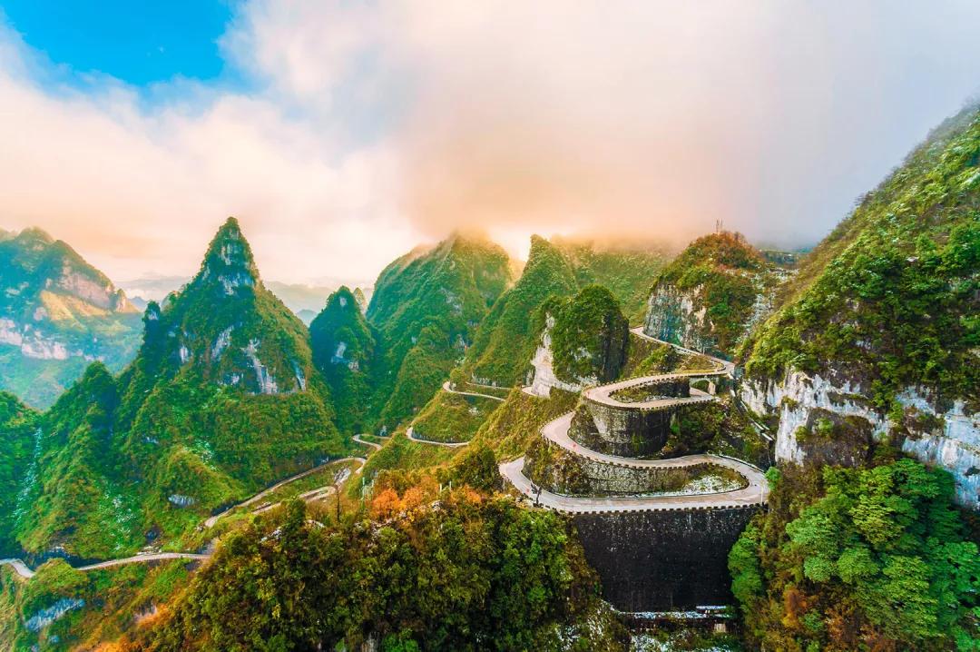 张家界天门山国家森林公园景区自由行,湖南张家界天门山旅游图文攻略