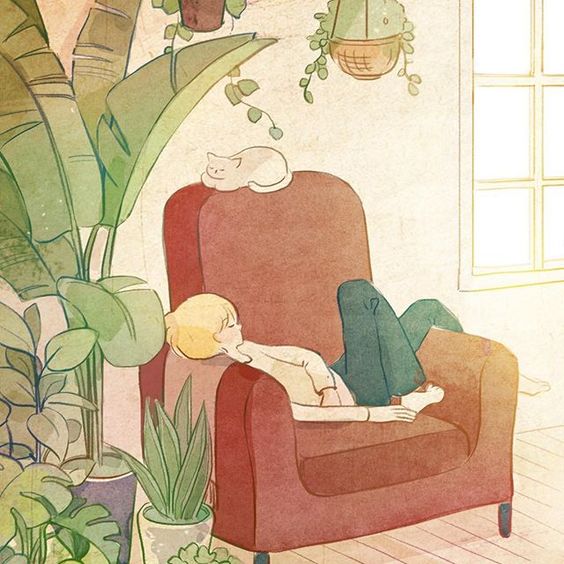 韩国插画师的插画,韩国插画师sillui的作品