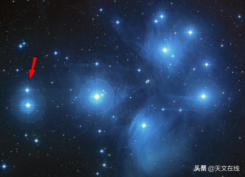 昴宿星的宇宙知识,图说天文昴星团