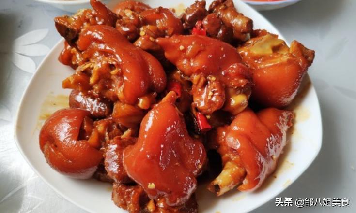 红烧猪蹄最快的方法又烂又入味,手把手教你红烧猪蹄软烂入味